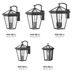 Hinkley Lighting 2564MB-LL Museum Black Medium Wall Mount Lantern Image 4