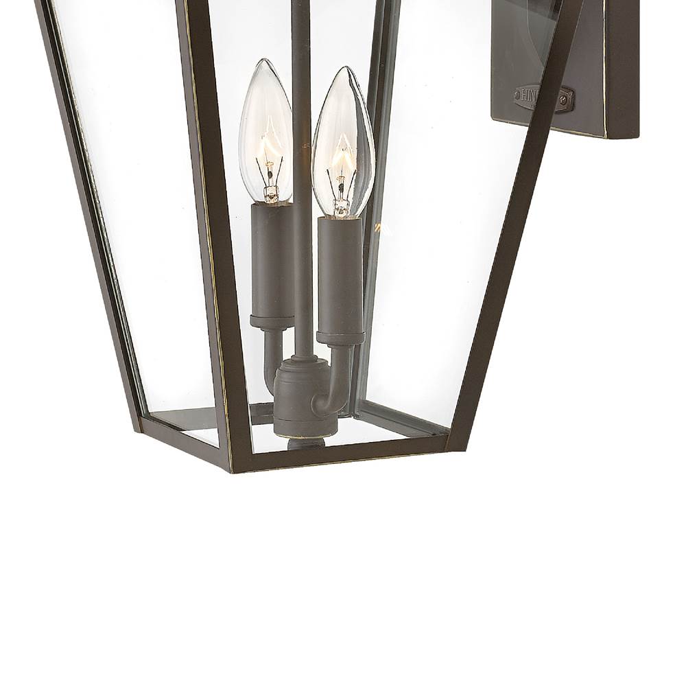 Hinkley Lighting 2564OZ Oil Rubbed Bronze Medium Wall Mount Lantern Image 9