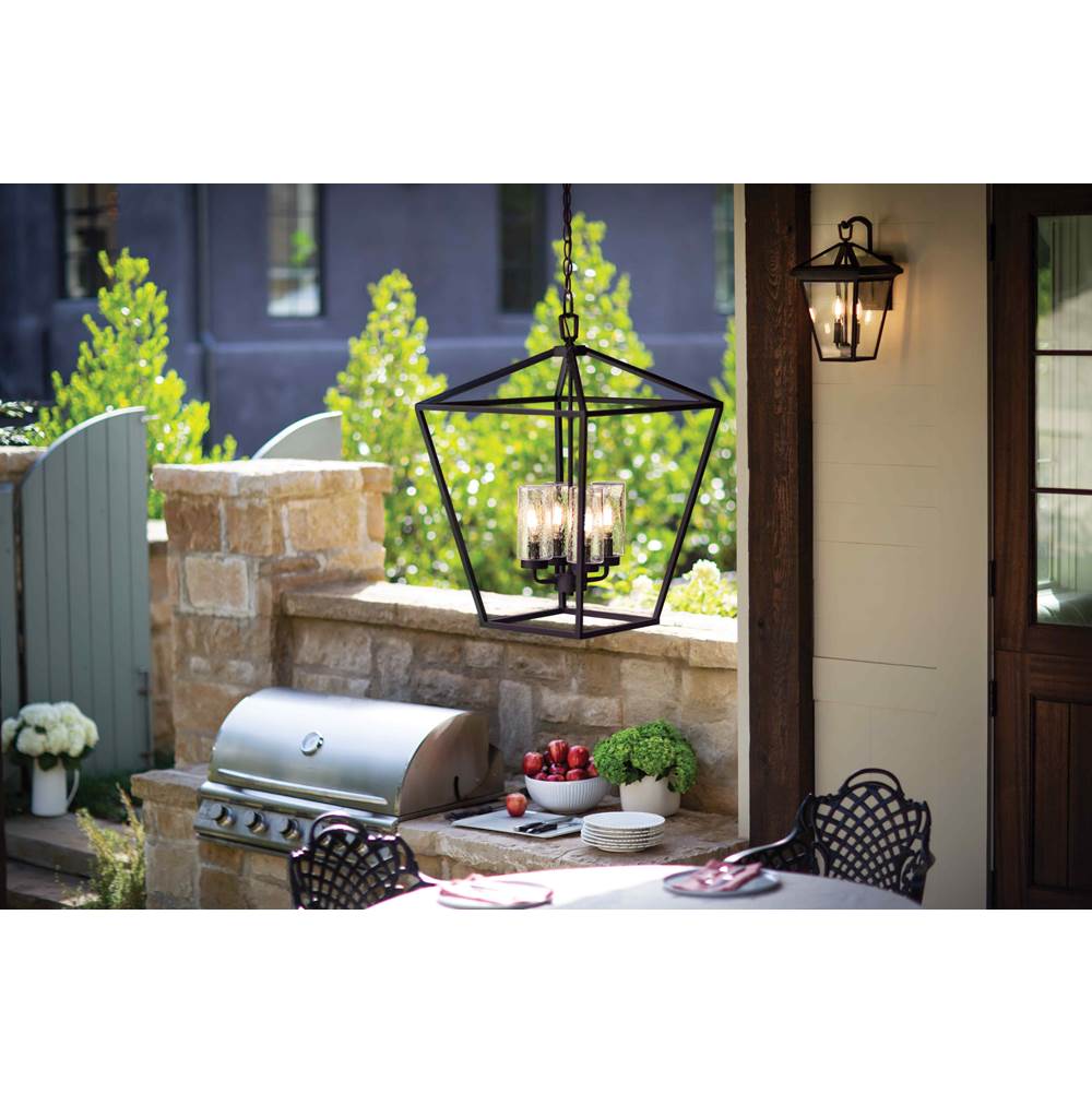 Hinkley Lighting 2564OZ Oil Rubbed Bronze Medium Wall Mount Lantern Image 8