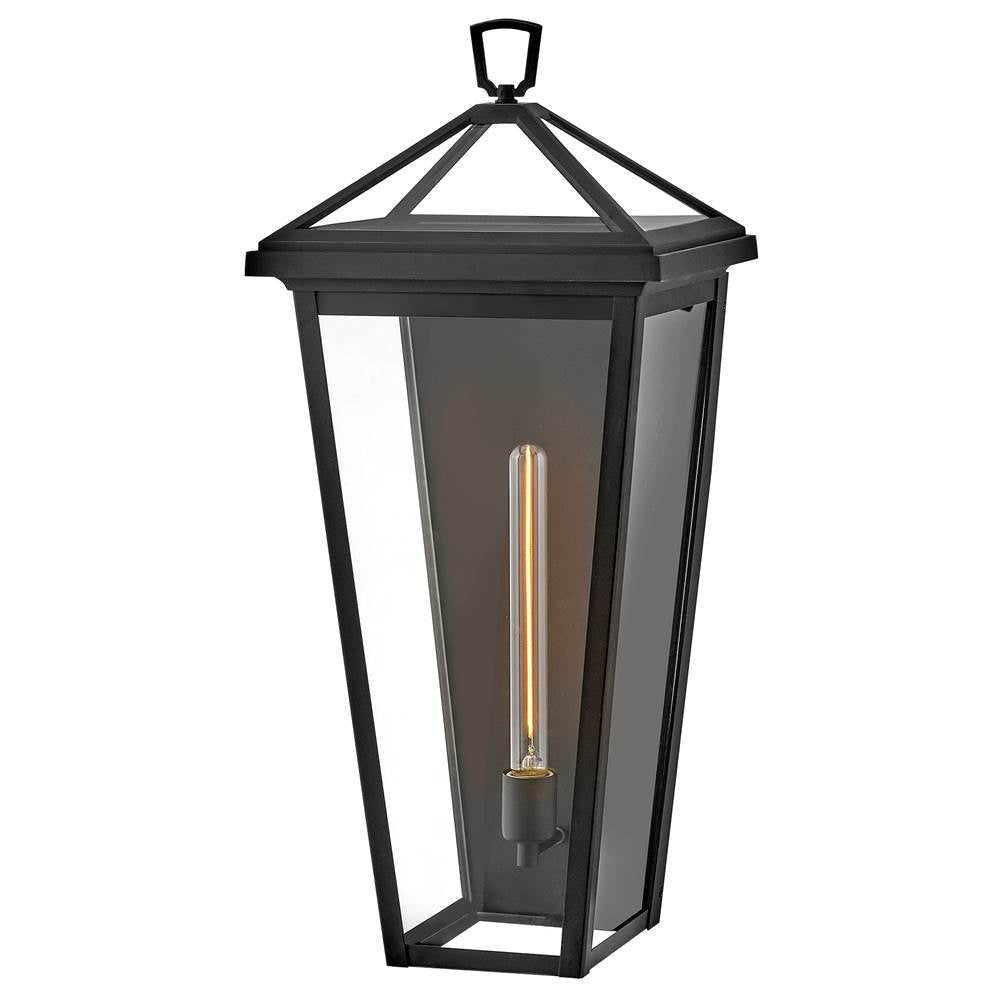 Hinkley Lighting 25654MB Museum Black Large Wall Mount Lantern Image 1