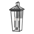 Hinkley Lighting 25655MB-LL Museum Black Tall Wall Mount Lantern Image 1
