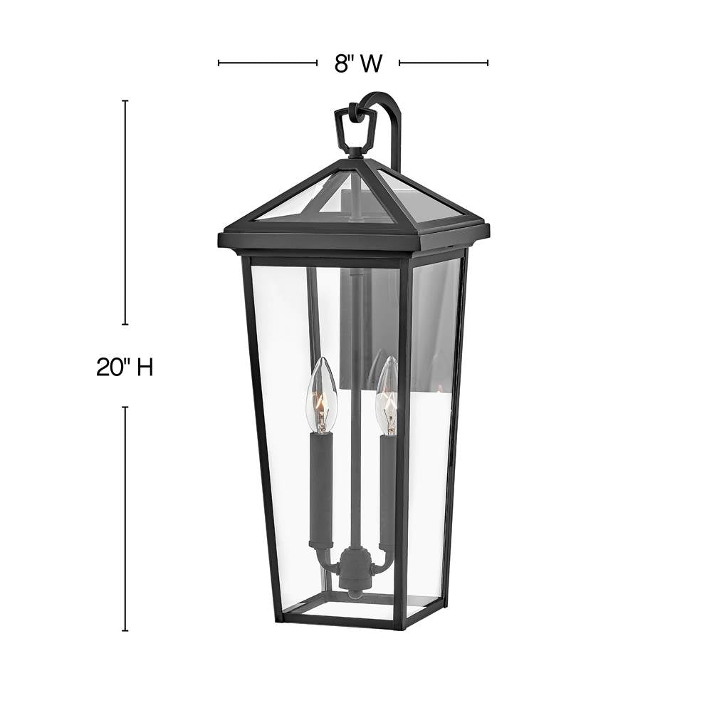 Hinkley Lighting Alford Place Tall Wall Mount Lantern