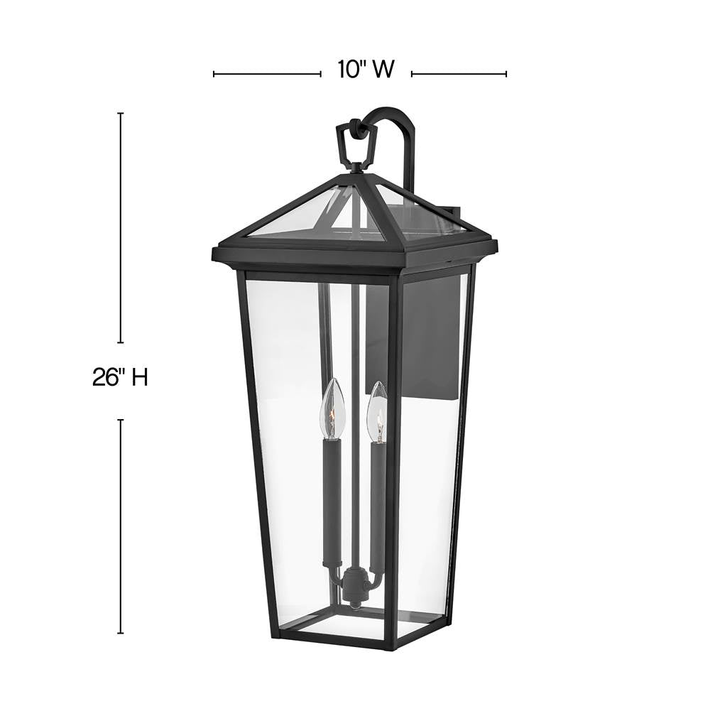 Hinkley Lighting Alford Place Tall Wall Mount Lantern