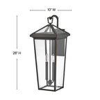 Hinkley Lighting Alford Place Tall Wall Mount Lantern