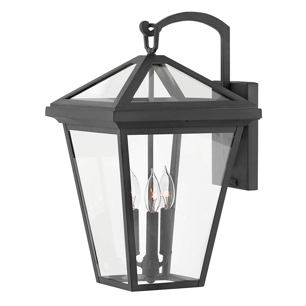 Hinkley Lighting 2565MB-LL Museum Black Large Wall Mount Lantern Image 1