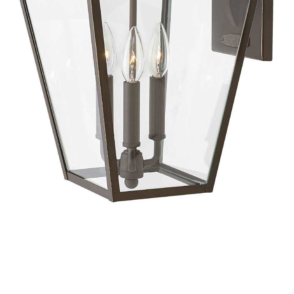 Hinkley Lighting 2565OZ-LL Oil Rubbed Bronze Large Wall Mount Lantern Image 5