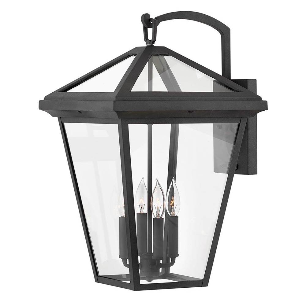Hinkley Lighting 2568MB-LL Museum Black Extra Large Wall Mount Lantern Image 1