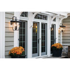 Hinkley Lighting 2568MB-LL Museum Black Extra Large Wall Mount Lantern Image 5