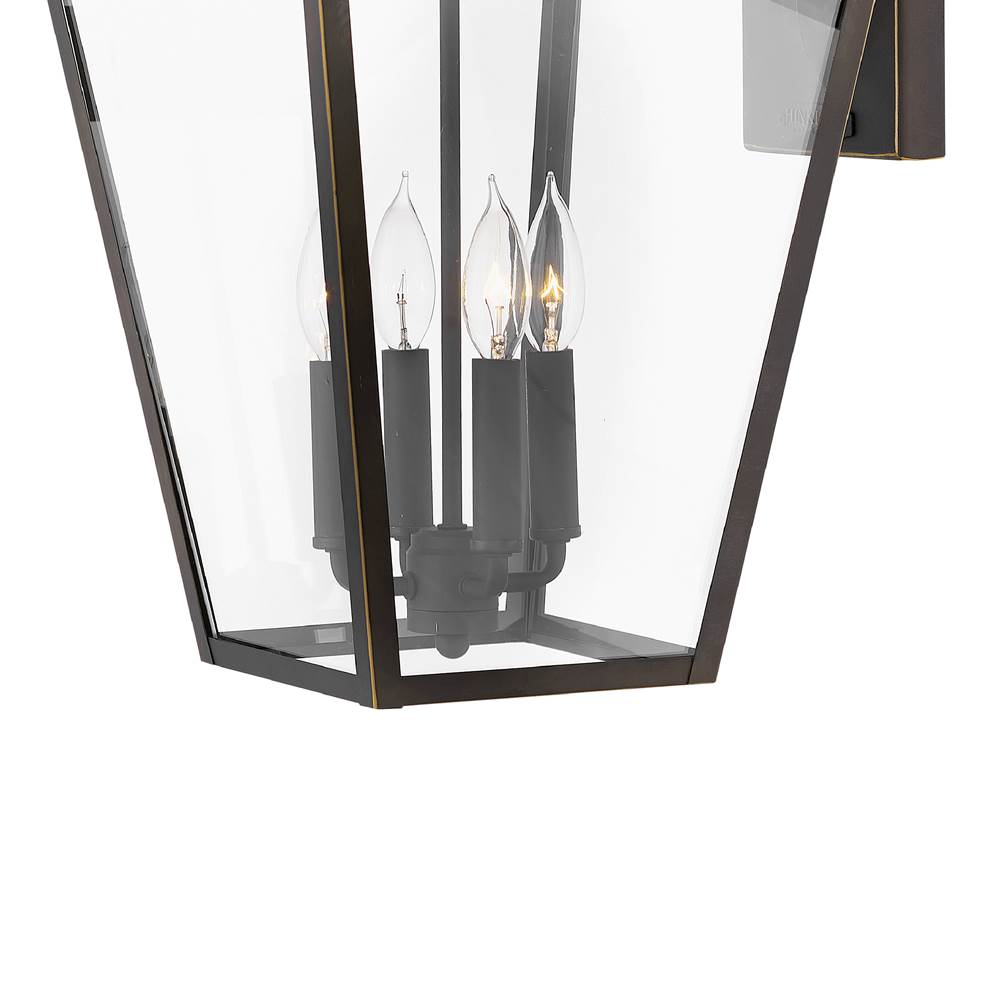 Hinkley Lighting 2568OZ Oil Rubbed Bronze Extra Large Wall Mount Lantern Image 7