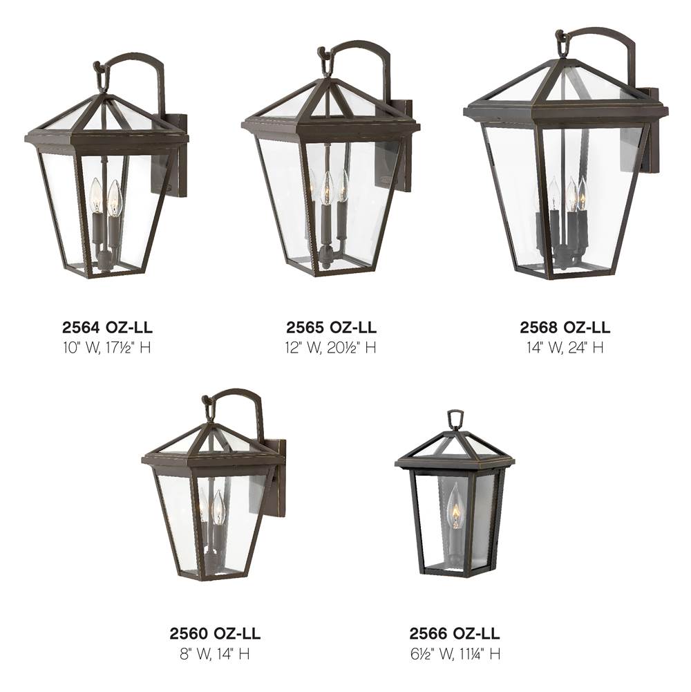 Hinkley Lighting 2568OZ Oil Rubbed Bronze Extra Large Wall Mount Lantern Image 4