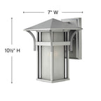 Hinkley Lighting Harbor Small Wall Mount Lantern