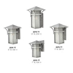 Hinkley Lighting 2570TT Titanium Small Wall Mount Lantern Image 2