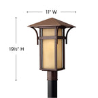 Hinkley Lighting Harbor Large Post Top Or Pier Mount Lantern
