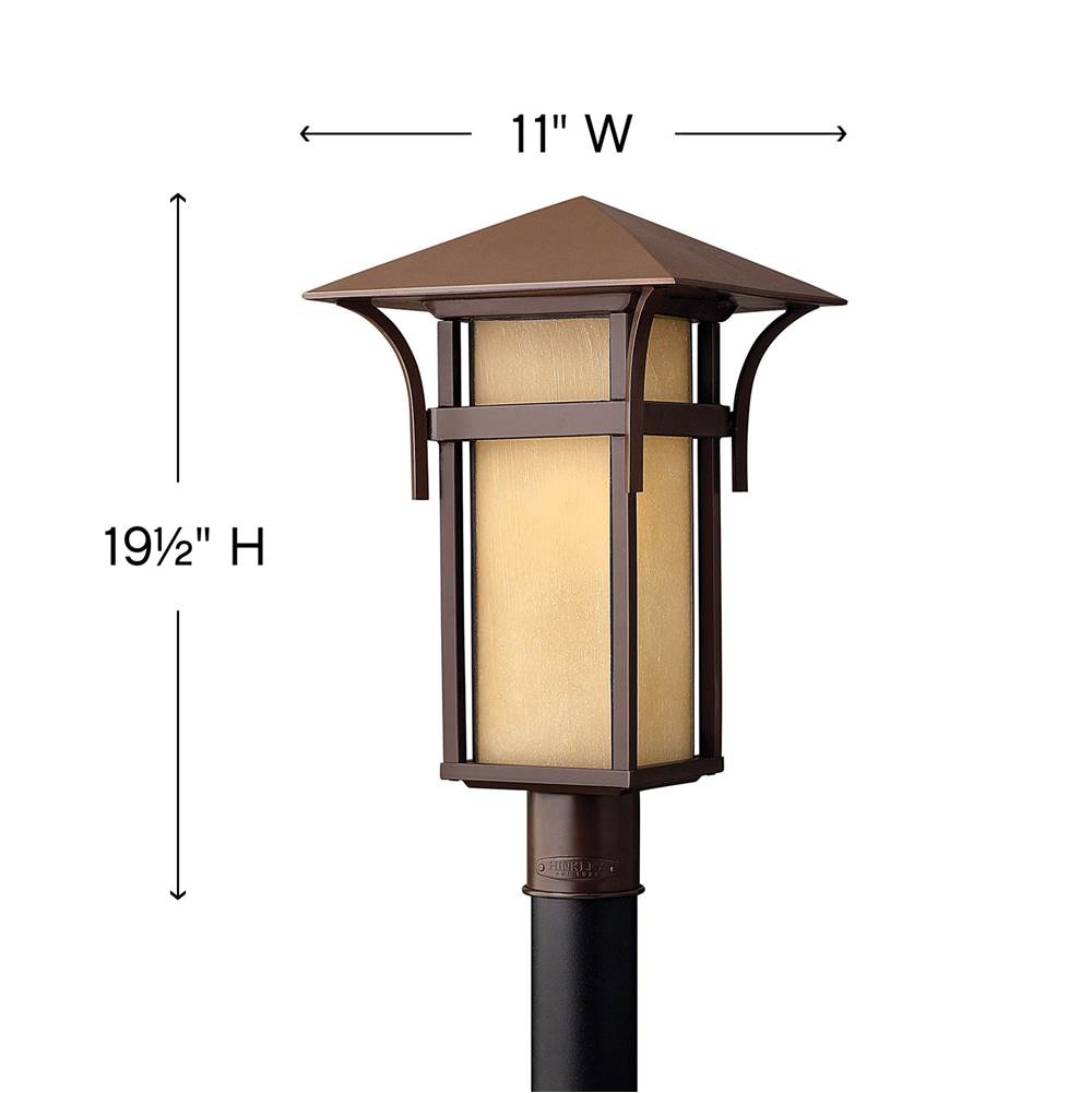 Hinkley Lighting Harbor Large Post Top Or Pier Mount Lantern