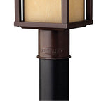 Hinkley Lighting 2571AR Anchor Bronze Large Post Top Or Pier Mount Lantern Image 2