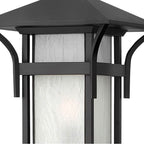 Hinkley Lighting 2571SK Satin Black Large Post Top Or Pier Mount Lantern Image 3