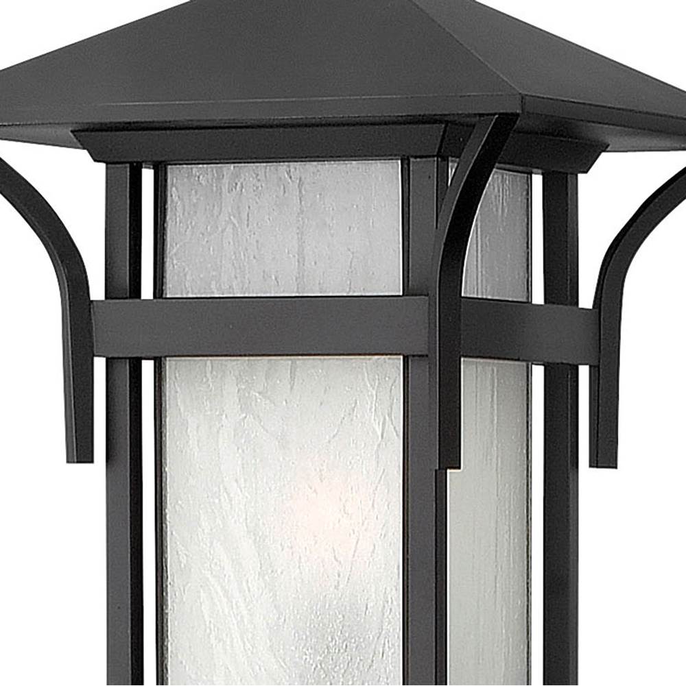 Hinkley Lighting 2571SK Satin Black Large Post Top Or Pier Mount Lantern Image 3