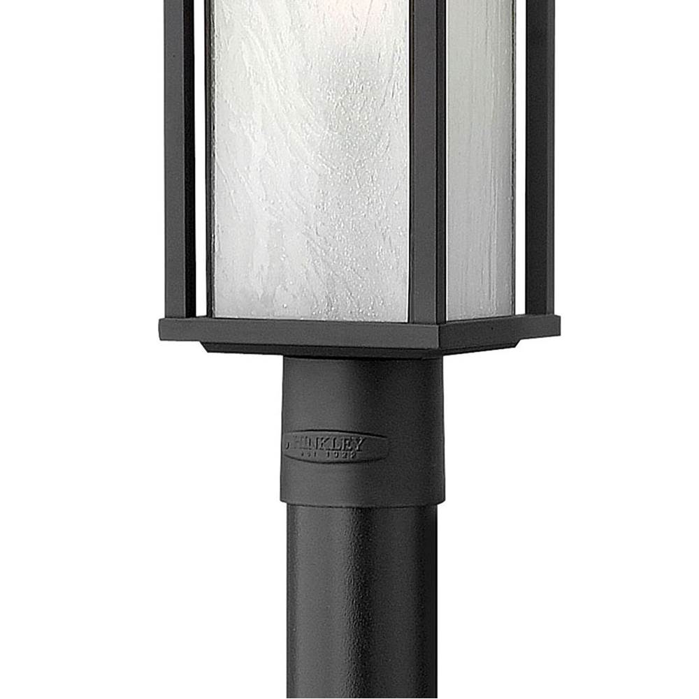 Hinkley Lighting 2571SK Satin Black Large Post Top Or Pier Mount Lantern Image 2