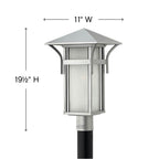 Hinkley Lighting Harbor Large Post Top Or Pier Mount Lantern