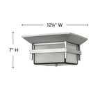 Hinkley Lighting Harbor Medium Flush Mount