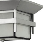 Hinkley Lighting 2573TT Titanium Medium Flush Mount Image 2