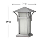 Hinkley Lighting Harbor Large Pier Mount Lantern