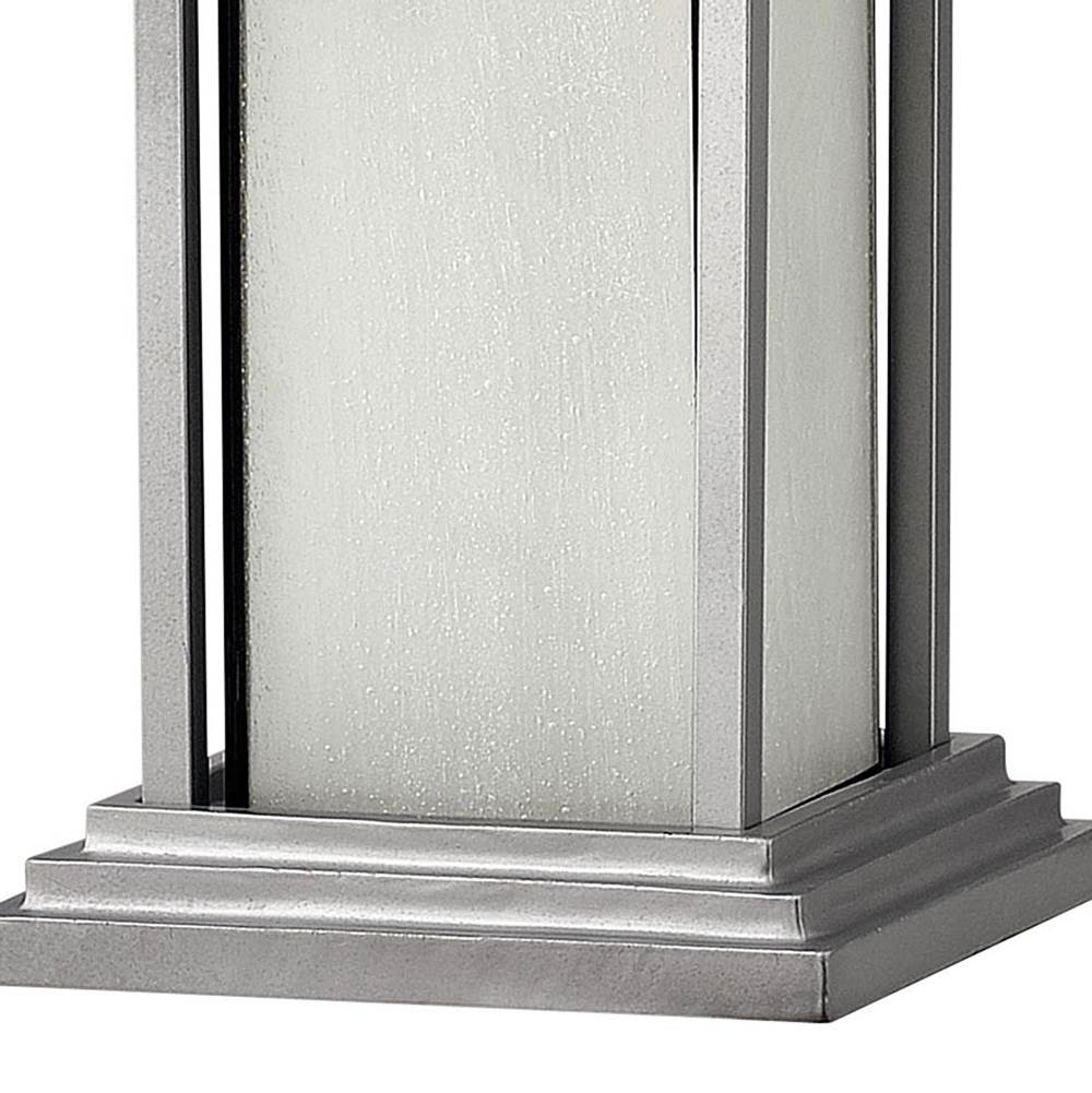 Hinkley Lighting 2576TT Titanium Large Pier Mount Lantern Image 2