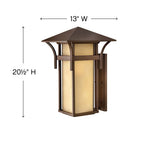 Hinkley Lighting Harbor Extra Large Wall Mount Lantern