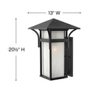 Hinkley Lighting Harbor Extra Large Wall Mount Lantern