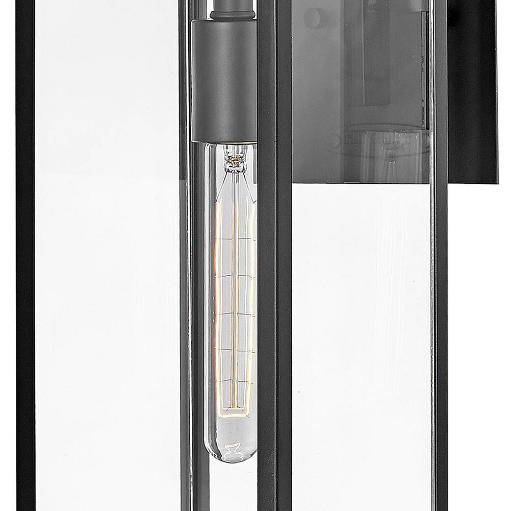 Hinkley Lighting 2594BK-LL Black Medium Wall Mount Lantern Image 3