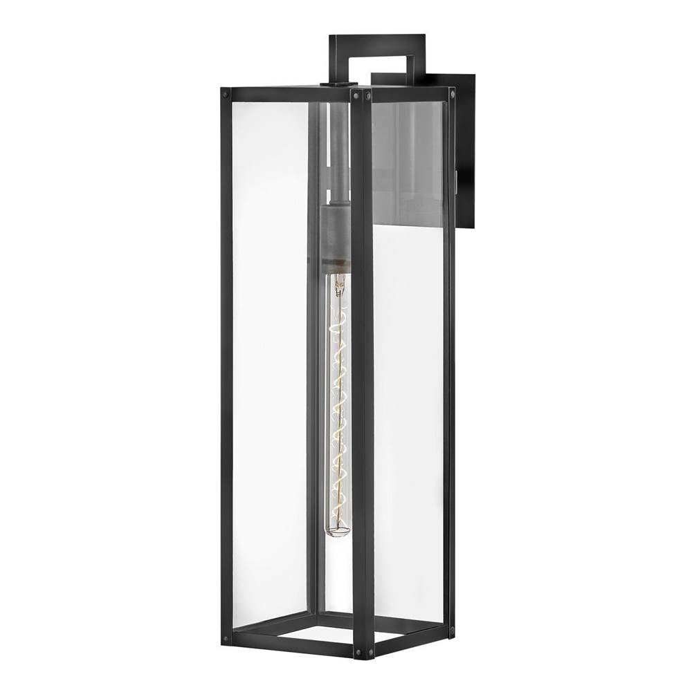 Hinkley Lighting 2595BK Black Large Wall Mount Lantern Image 1