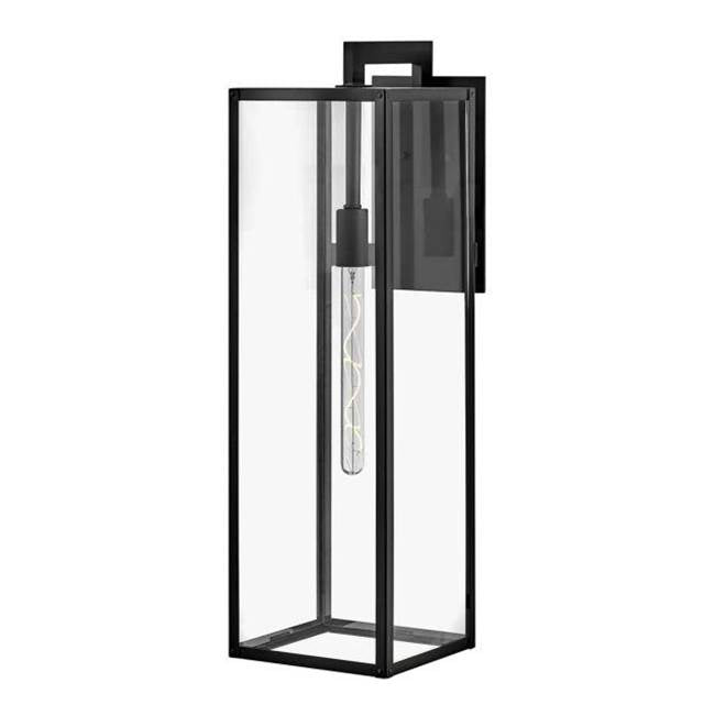 Hinkley Lighting 2598BK-LL Black Double Extra Large Wall Mount Lantern Image 1