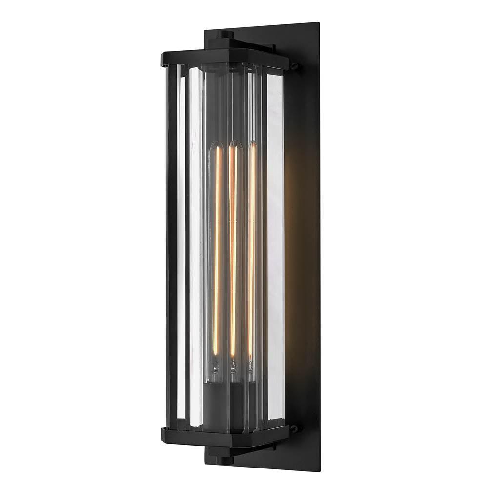 Hinkley Lighting 26594BK-LL Black Medium Wall Mount Lantern Image 1