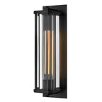 Hinkley Lighting 26594BK-LL Black Medium Wall Mount Lantern Image 1
