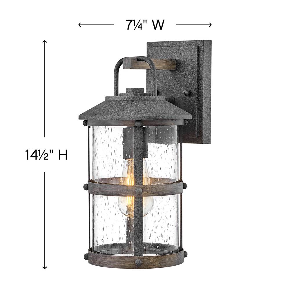 Hinkley Lighting Lakehouse Small Wall Mount Lantern
