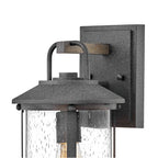 Hinkley Lighting 2680DZ Aged Zinc Small Wall Mount Lantern Image 8
