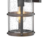 Hinkley Lighting 2680DZ Aged Zinc Small Wall Mount Lantern Image 7