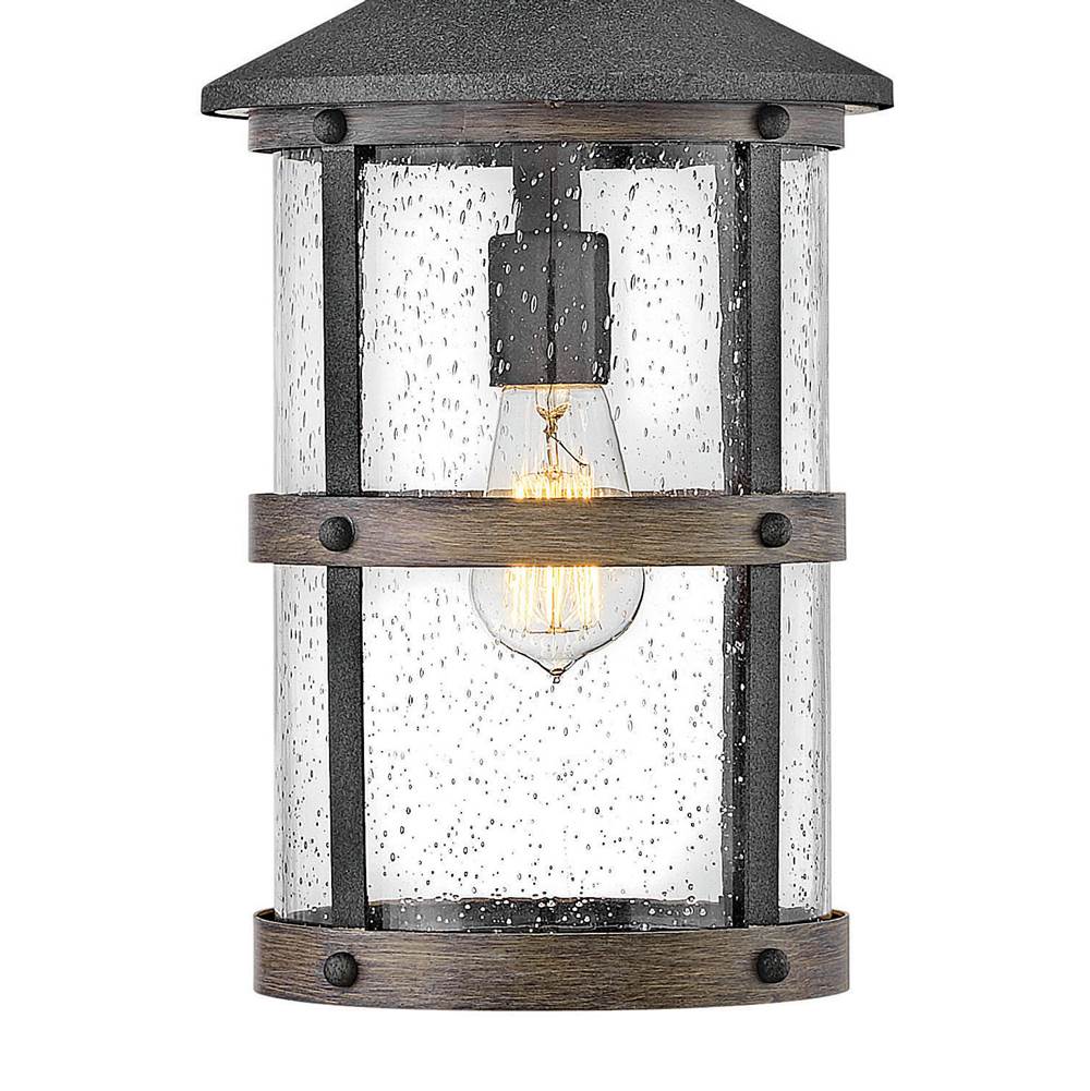 Hinkley Lighting 2682DZ-LL Aged Zinc Medium Hanging Lantern Image 2