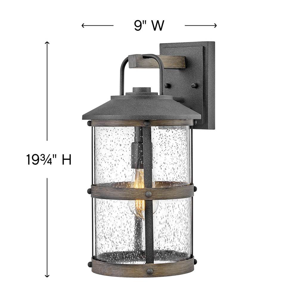 Hinkley Lighting Lakehouse Medium Wall Mount Lantern