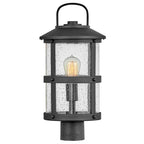 Hinkley Lighting 2687BK-LL Black Medium Post Top Or Pier Mount Lantern Image 1