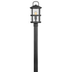 Hinkley Lighting 2687BK-LV Black Medium Post Top Or Pier Mount Lantern 12v Image 1