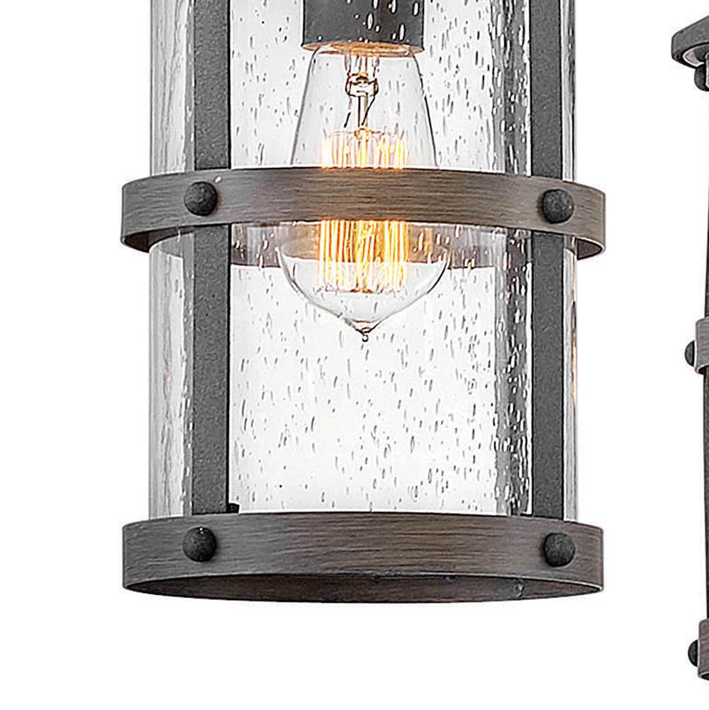 Hinkley Lighting 2689DZ-LL Aged Zinc Medium Single Tier Image 7