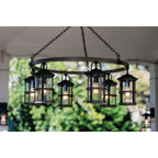 Hinkley Lighting 2689DZ Aged Zinc Medium Single Tier Image 2