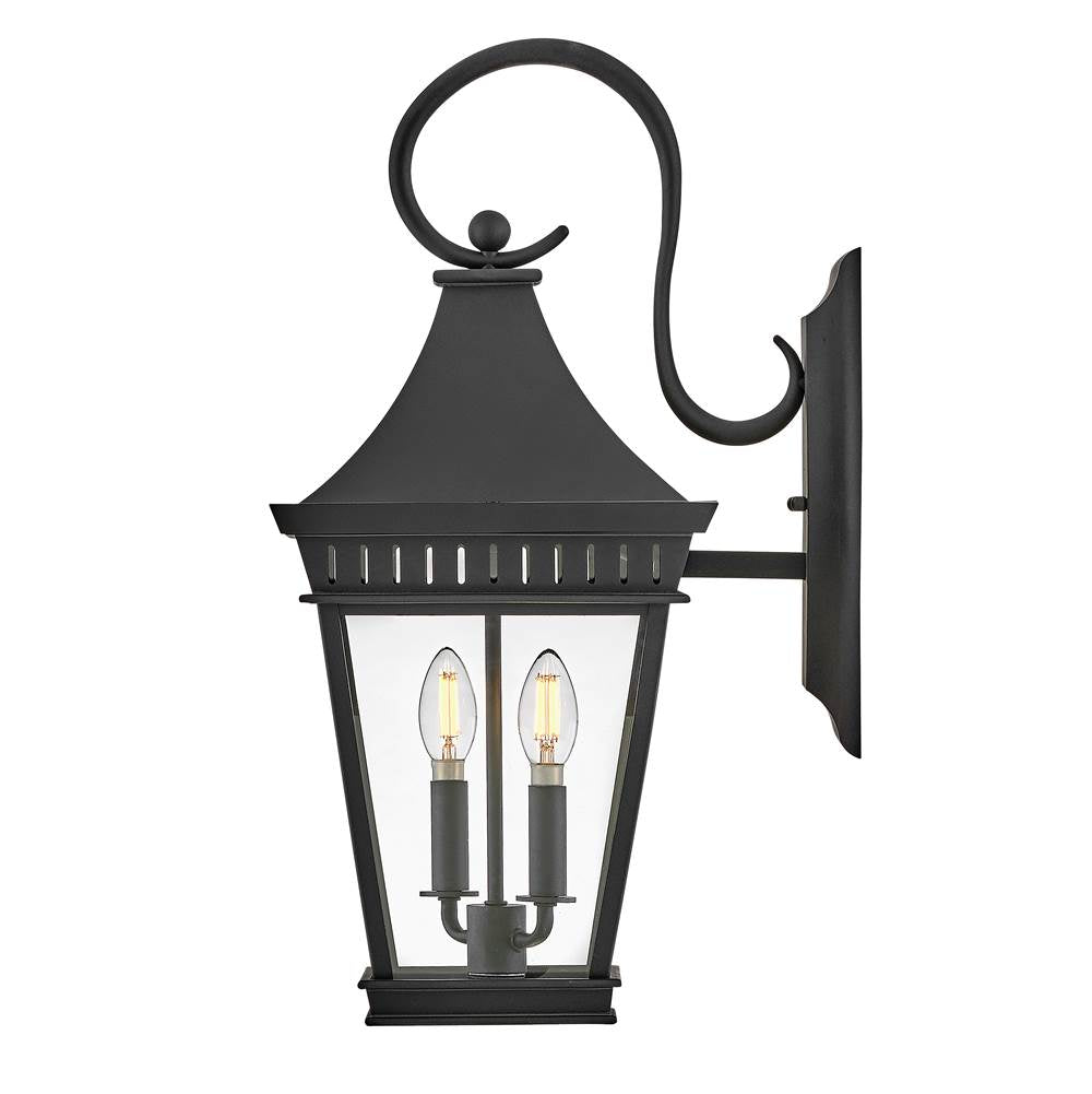 Hinkley Lighting 27090MB Museum Black Medium Wall Mount Lantern Image 9