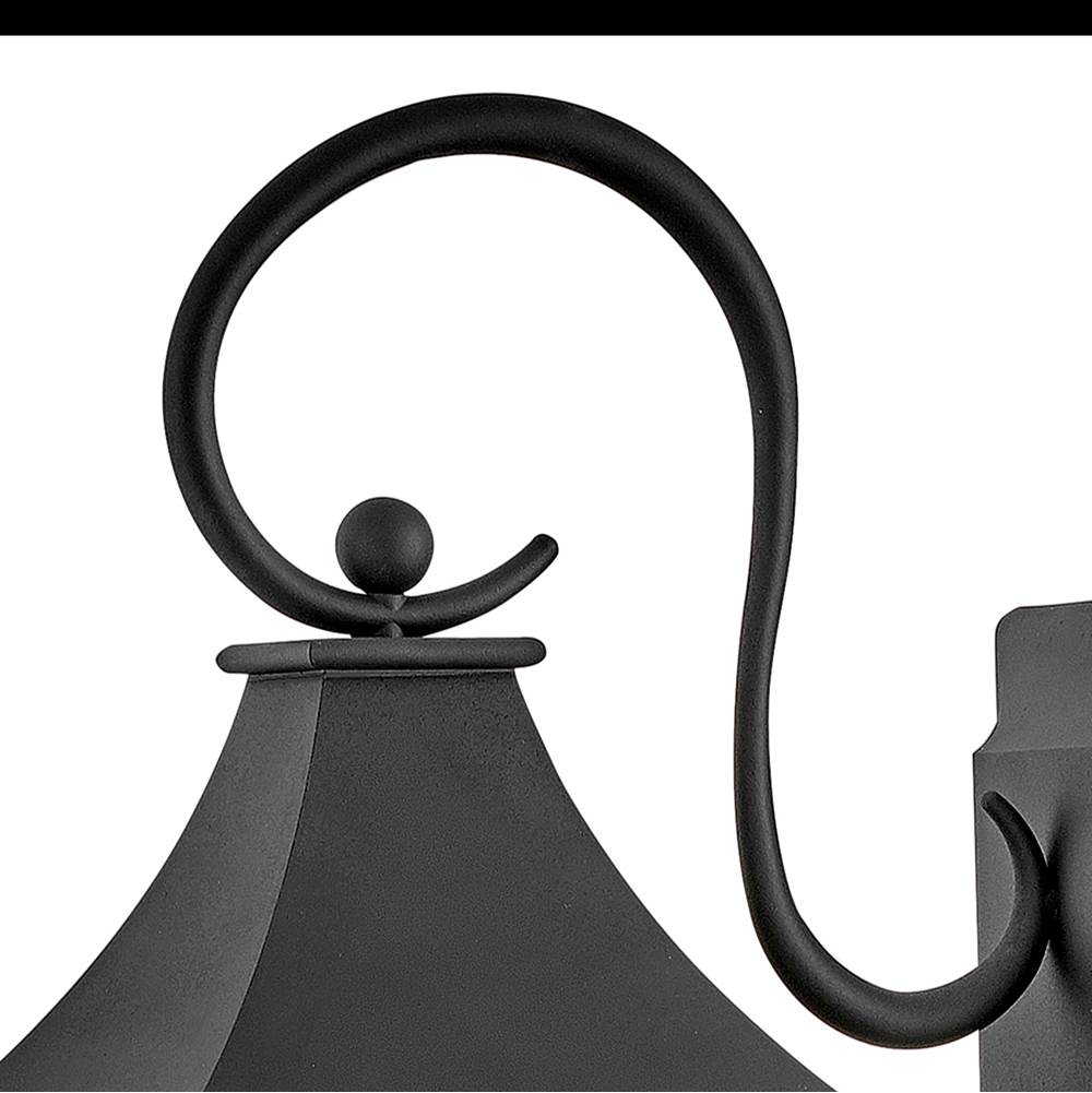 Hinkley Lighting 27090MB Museum Black Medium Wall Mount Lantern Image 7