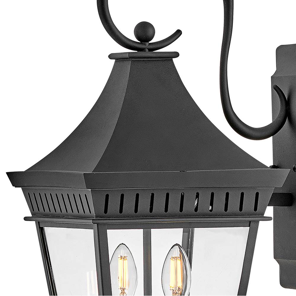 Hinkley Lighting 27090MB Museum Black Medium Wall Mount Lantern Image 6
