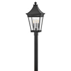 Hinkley Lighting 27091MB Museum Black Large Post Top Or Pier Mount Lantern Image 7