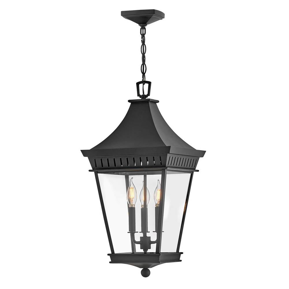 Hinkley Lighting 27092MB Museum Black Large Hanging Lantern Image 1
