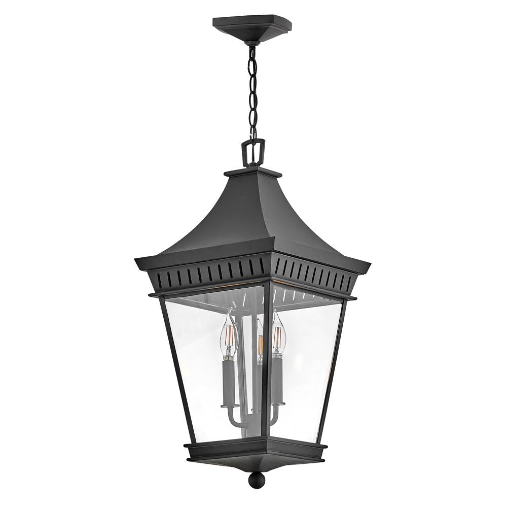 Hinkley Lighting 27092MB Museum Black Large Hanging Lantern Image 7