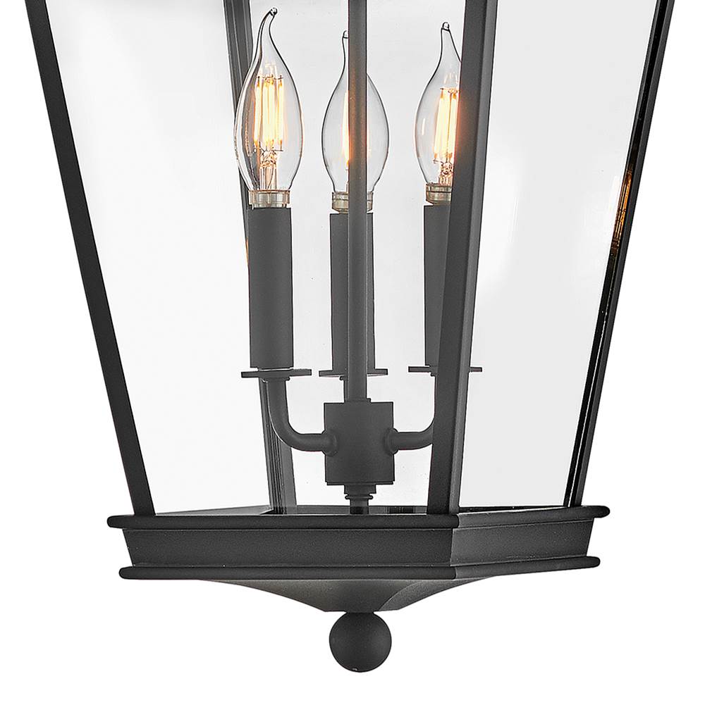 Hinkley Lighting 27092MB Museum Black Large Hanging Lantern Image 5